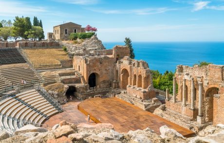 Teatro Antico a Taormina - Archivio Regione Siciliana - JM