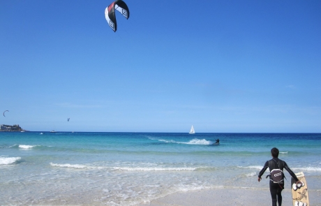 Kitesurf a Mondello - Ph. Giuseppe Alessi