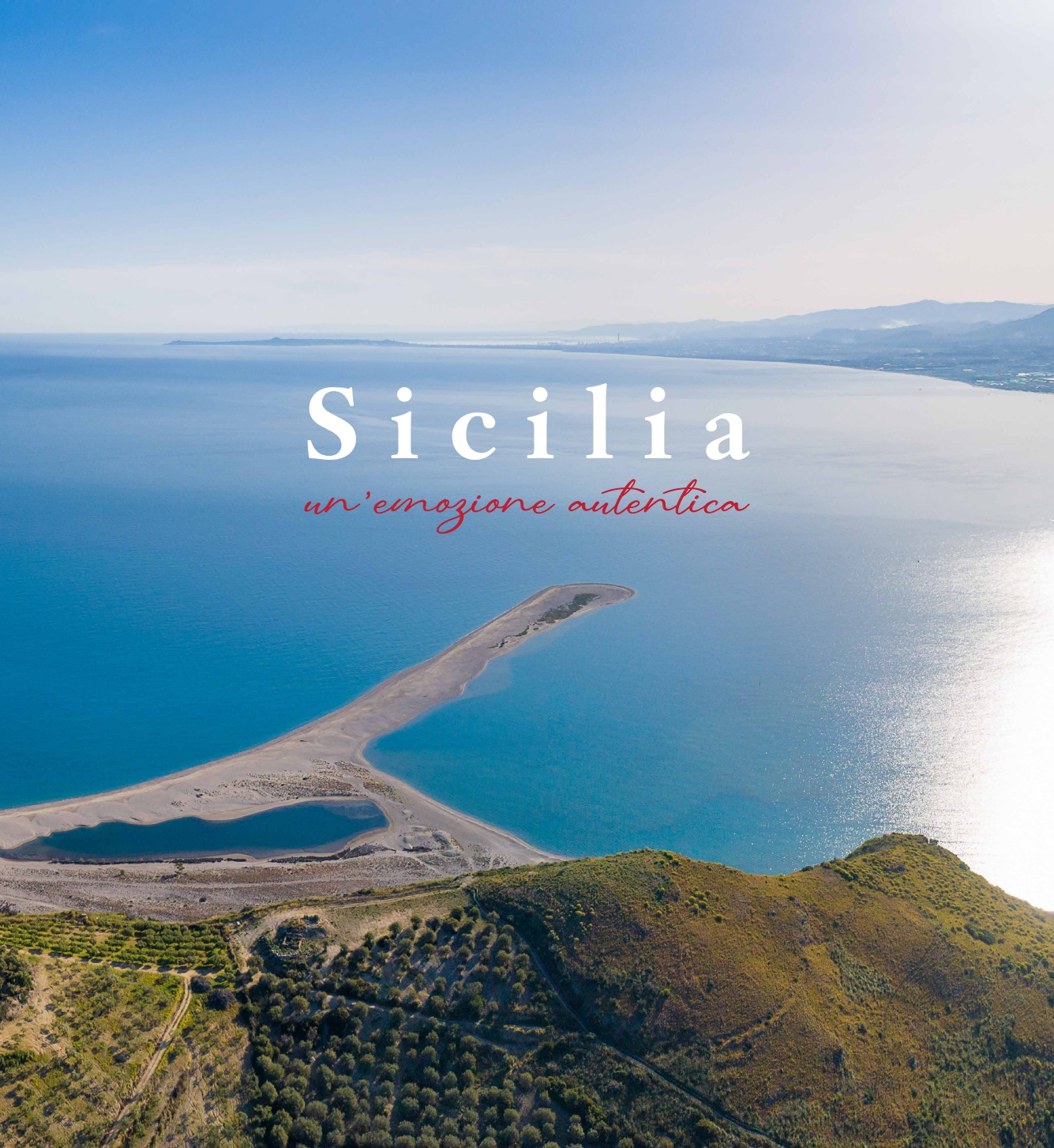 Sicilia, Un'emozione autentica. Copertina Brochure